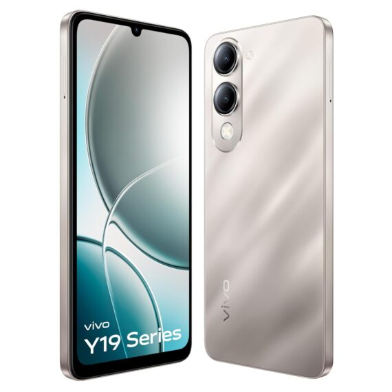 VIVO Y19 5G (Titanium Silver, 6GB RAM, 128GB Storage)